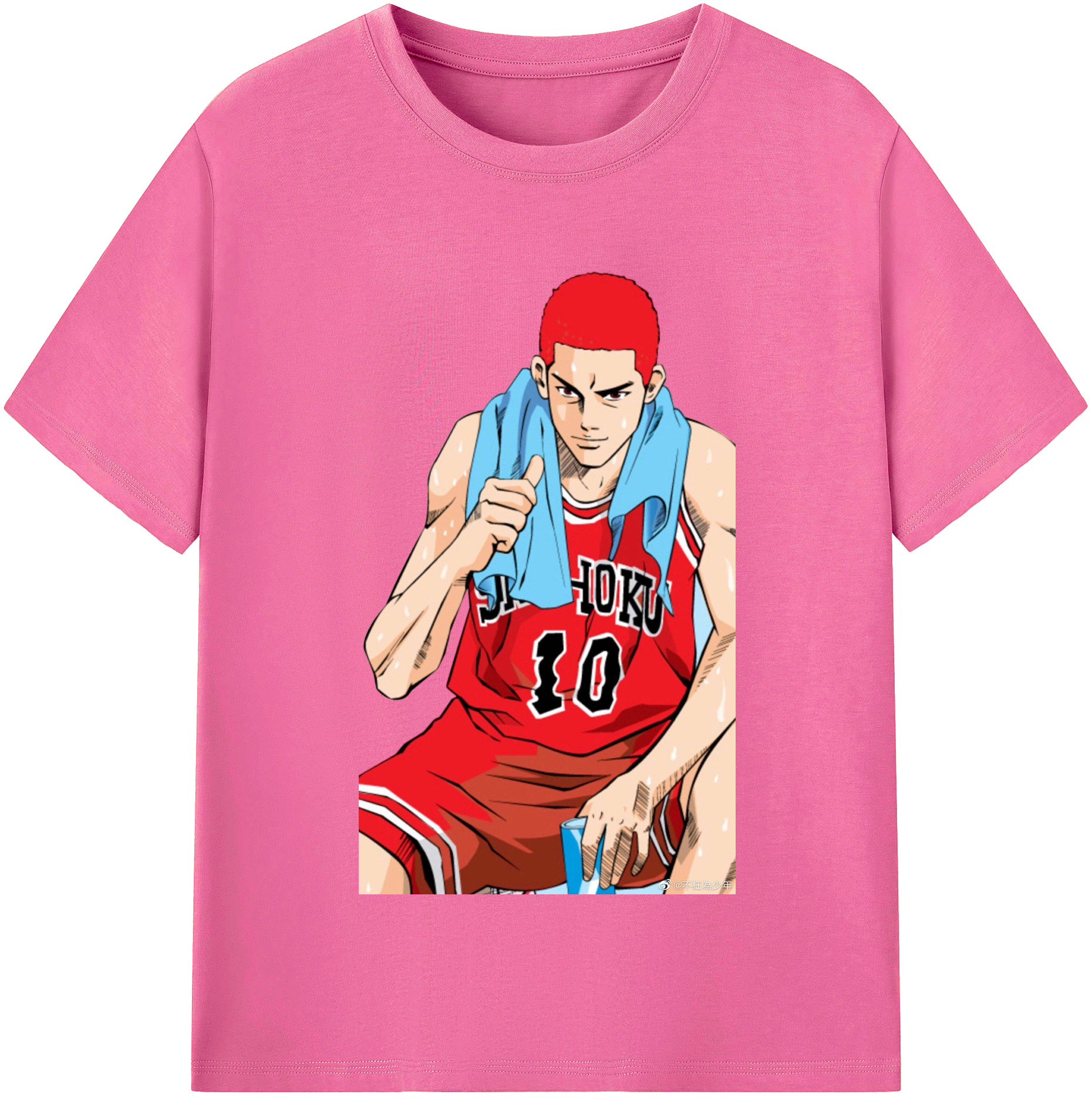 （画像用） SLAM DUNK／スラムダンク レディースカジュアルプリントTシャツ（綿100％）